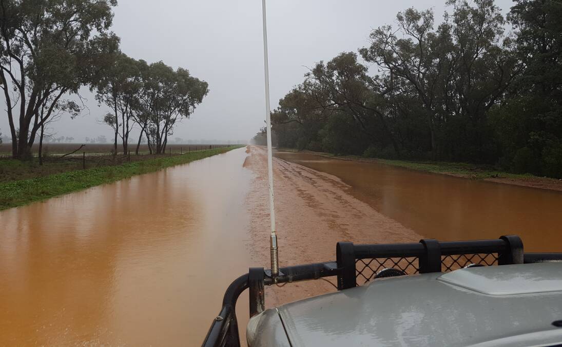 SOGGY ROADS: Narromine Shire Council have had to reschedule their works due to the flooding and rainfalls from June this year. Photo: FILE.