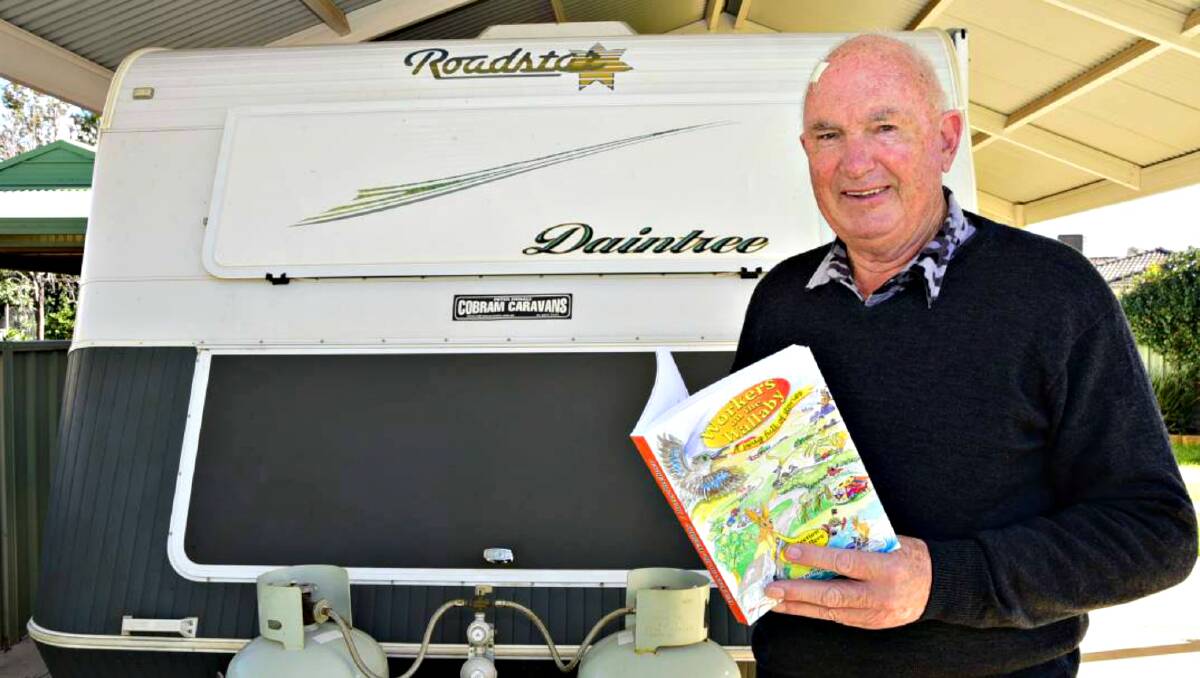 PADDLE ON: Author Barry Brebner is donating funds from his book sales to help the WomDomNom paddle. Photo: FILE