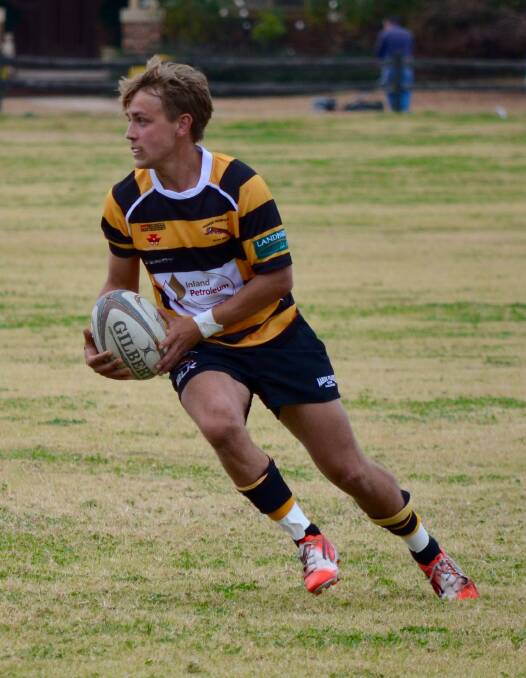 SIDE STEPPING: Tiger's Players Player Winger George Key. The Tigers are getting ready for their rematch against the Gorillas on July 1. Photo: CONTRIBUTED.