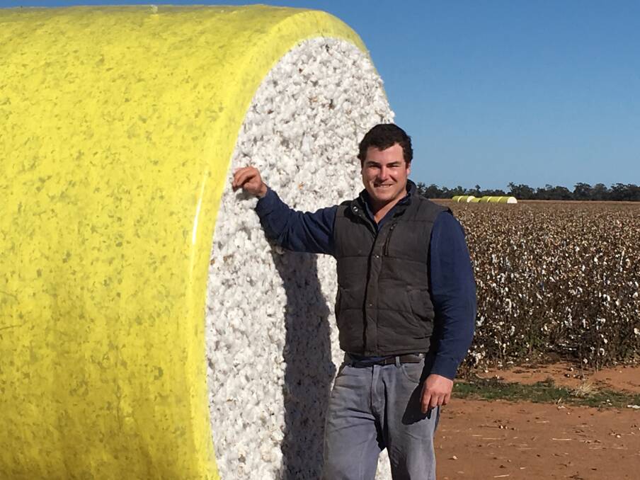 THANK A FARMER: Trangie farmer Harley Crawford says it's important for people to recognise where their food and clothing comes from. Each year, on average each Australian farmer feeds 600 people. Photo: CONTRIBUTED