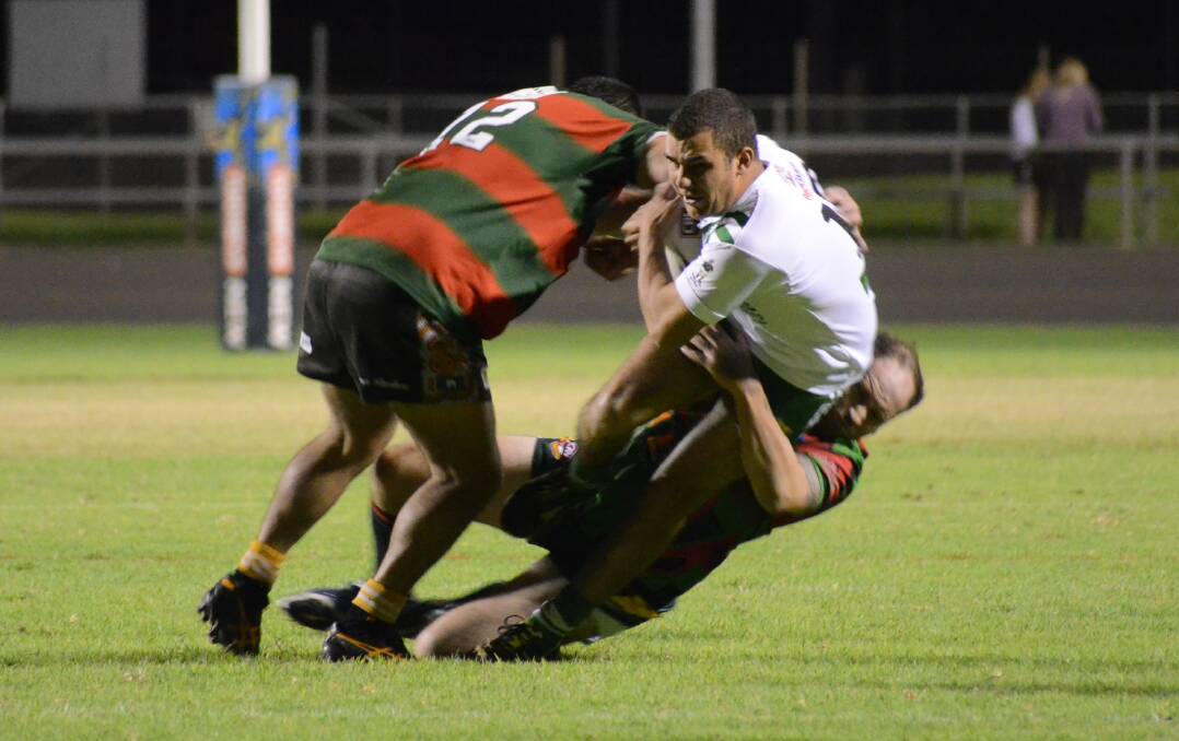 DERBY TIME: Westside and CYMS have already meant once this year, clashing in a pre-season trial. Photo: ELLIE HAWKEY