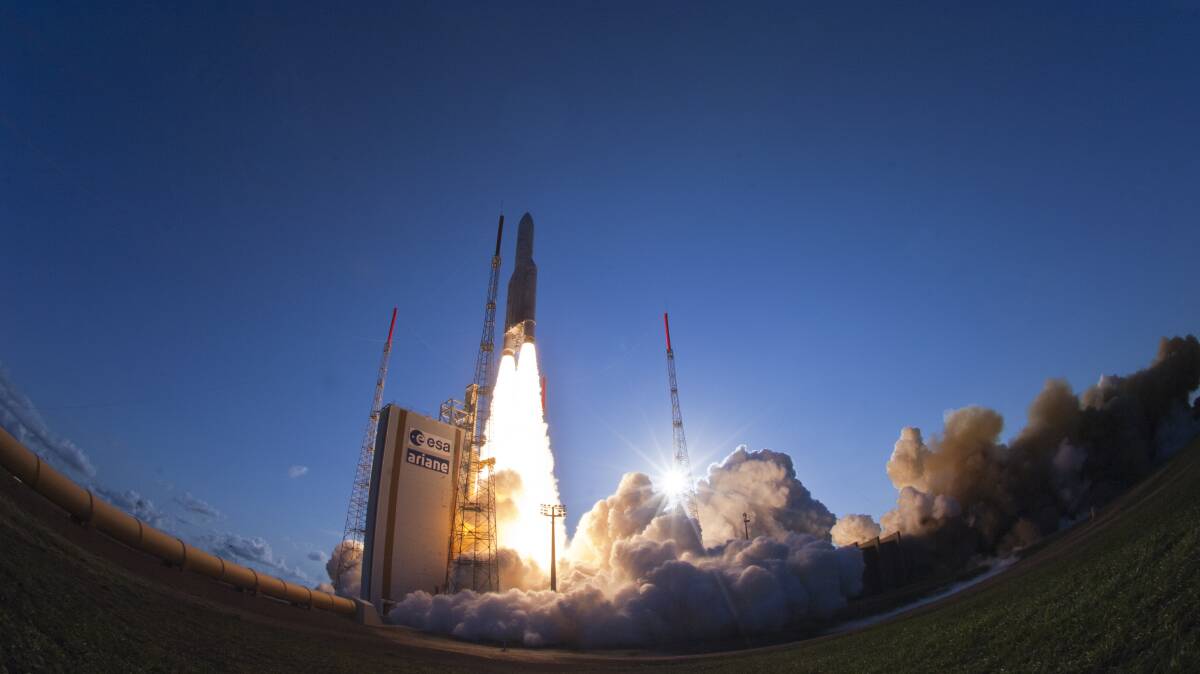nbn successfully launched its first broadband satellite in 2015. Photo: SUPPLIED