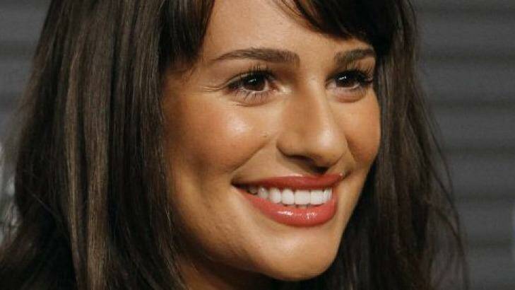 Glee star Lea Michele is the latest victim of Twitter hacking.  Photo: Mario Anzuoni