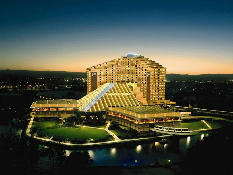Jupiters Hotel & Casino, Gold Coast, is Australia's fourth-largest hotel.