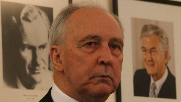 Former prime minister Paul Keating. Photo: Andrew Meares