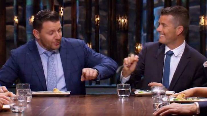 Pete's attempt to eat Manu's leftovers failed dismally. Photo: Channel 7