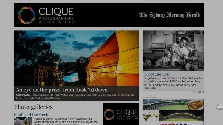 Clique is a community for amateur photographers. Go to www.smh.com.au/national/clique to enjoy the stunning images contributed each month. Photo: Fairfax Media