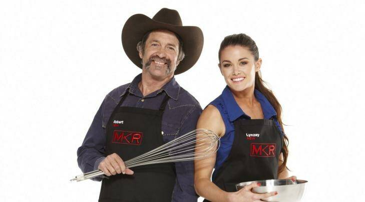 My family rules: Father and daughter Robert and Lynzey Murphy brings a dazzle of Texan gold to the kitchen.
