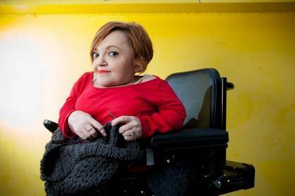 'I am not a snowflake' ... Stella Young knew how she wanted to be remembered. Photo: Chris Hopkins