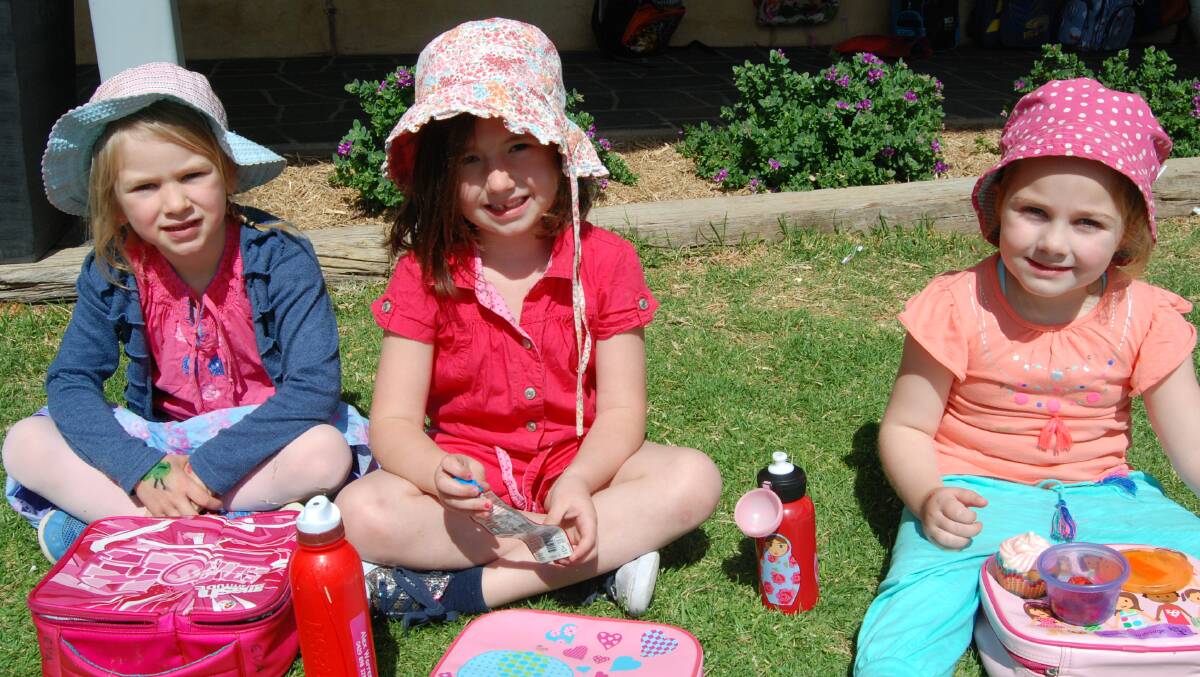 Narromine's zero to five year olds were out in force yesterday, enjoying the alphabet day hosted by Narromine Christian School.
