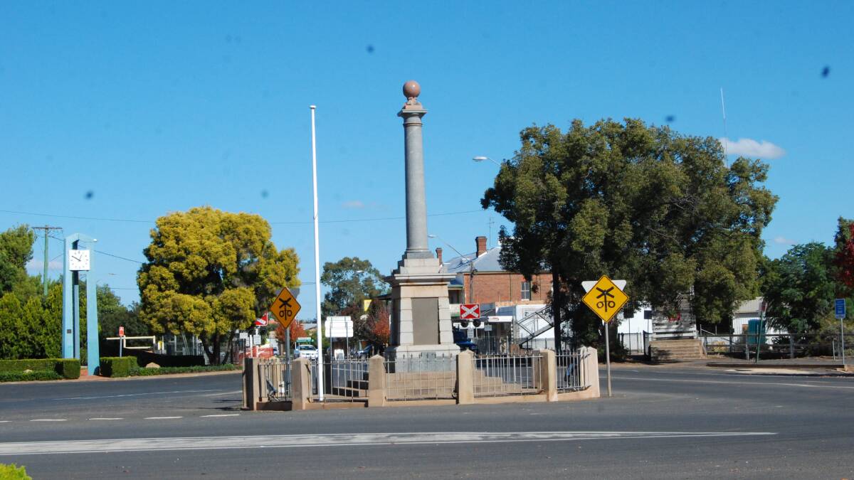 Cenotaph where it stands now.