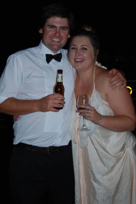 Tim Barclay and Lottie Rae both from Narromine Photo: GRACE RYAN