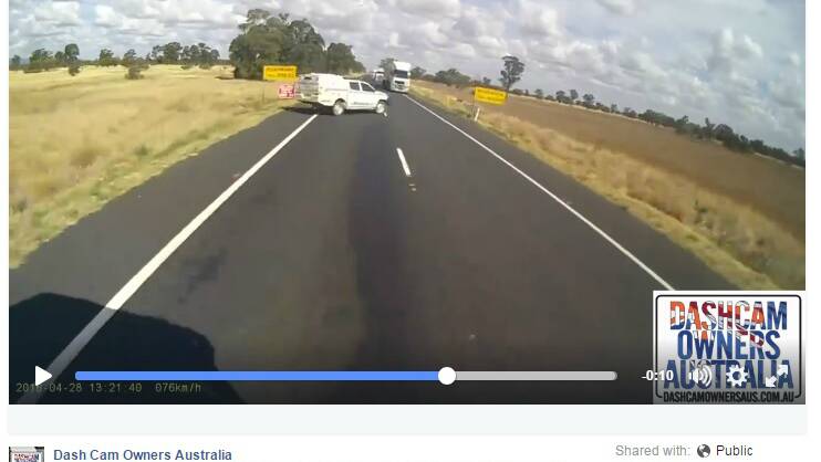 Cop Caught Out on Tomingley Road | Video