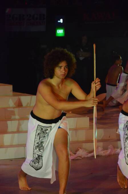 Pat Skinner of Trangie Central was a part of the INdigenous Dance segment choreographed by Bangarra Dance Theatre