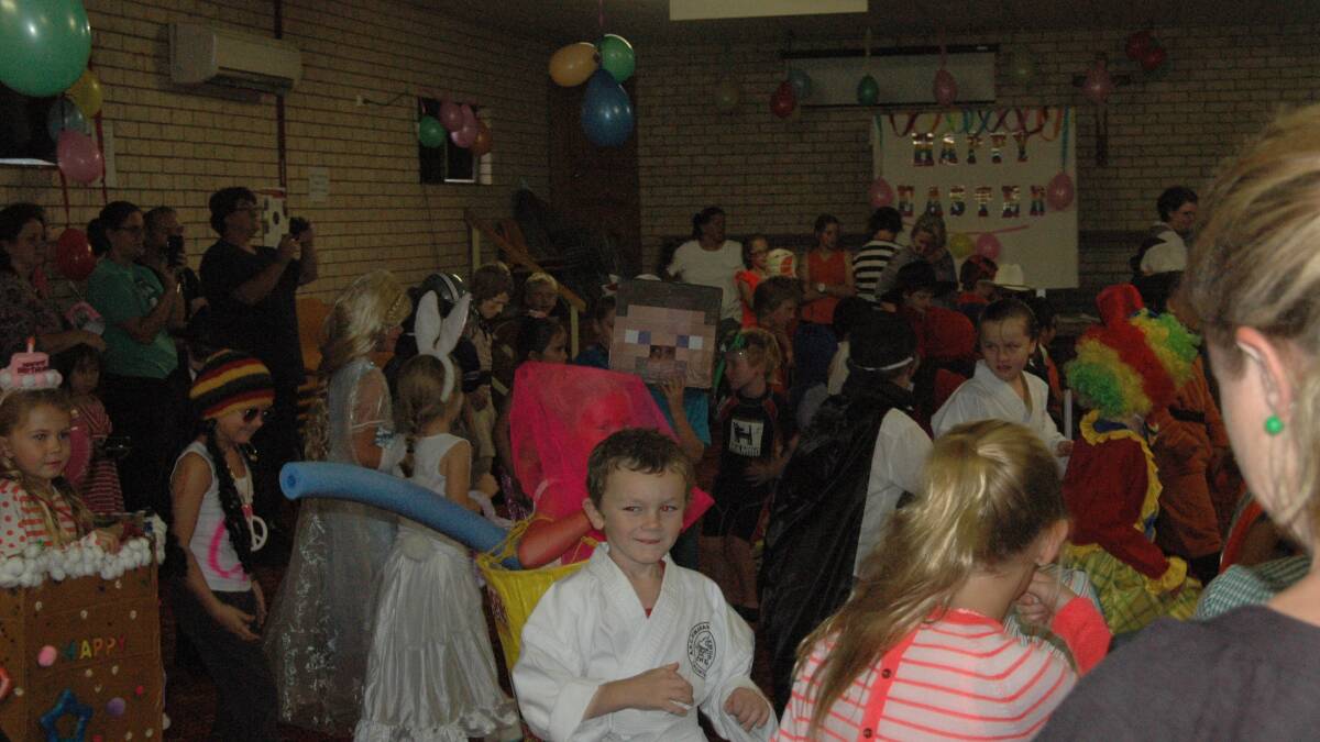 ST AUGUSTINE'S EASTER FROLIC: The crowd was full of celebrities and characters as the children dress up