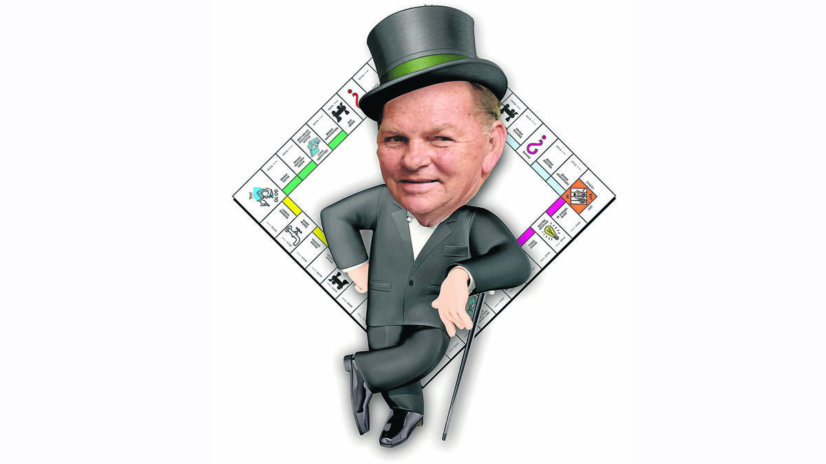 BE SURE TO VOTE: Maitland mayor Peter Blackmore is excited at the prospect of the city being on the new Monopoly world edition.