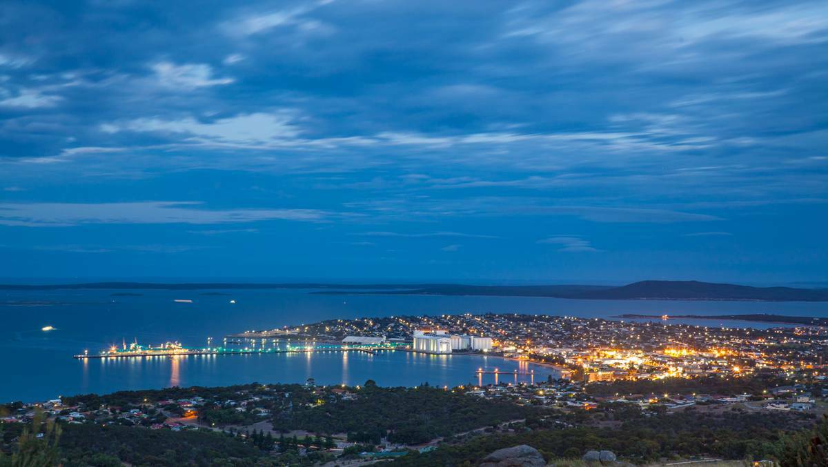 Eyre Peninsula: Moonrise over Port Lincoln. Picture: Fran Solly.