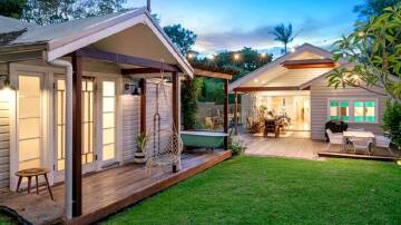 The Byron Bay home is made for outdoor entertaining and summer living. Picture: Supplied