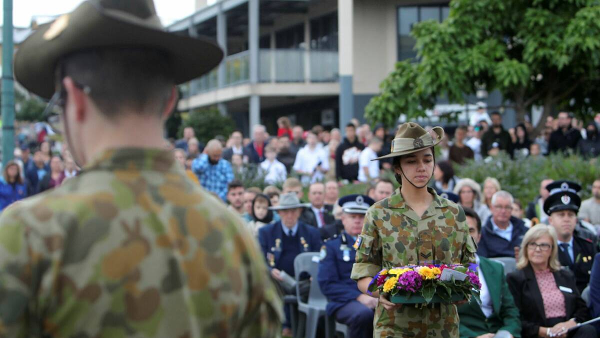 Thousands of Australians have marked ANZAC day by attending services and marches for the first time since the beginning of the COVIDpandemic. Picture: Sylvia Liber.