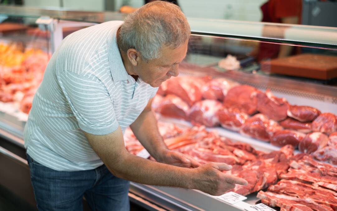 Pensioner fears friends will still be unable to afford meat, even with pension increase. Picture Shutterstock