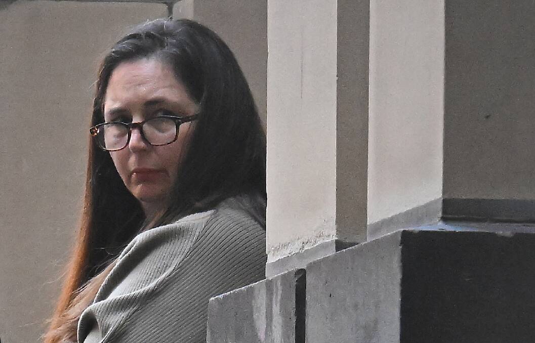 Erin Patterson in Melbourne, Tuesday, April 15, 2025. Picture AAP Image/James Ross