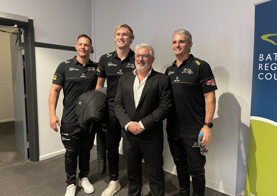 The premiership trophy was at Bathurst Public School on Wednesday, May 21.