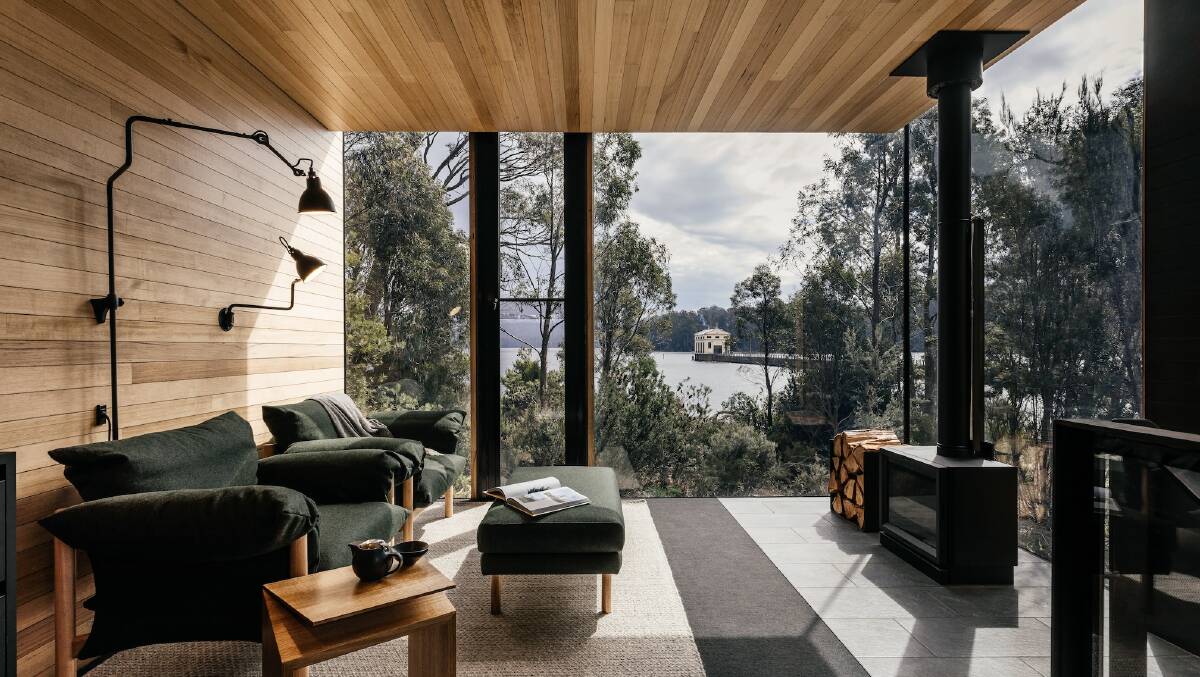 One of the new retreats at Pumphouse Point. One of the new retreats at Pumphouse Point.