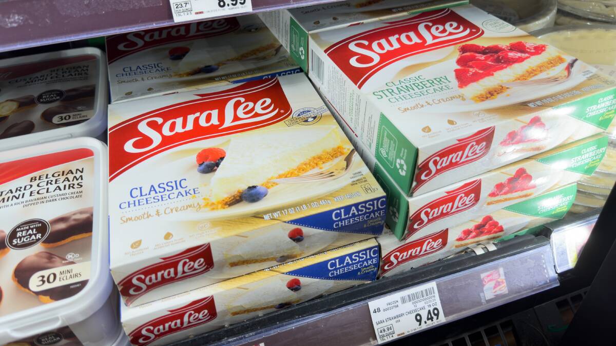 Sara Lee has been operating in Australia for 50 years.