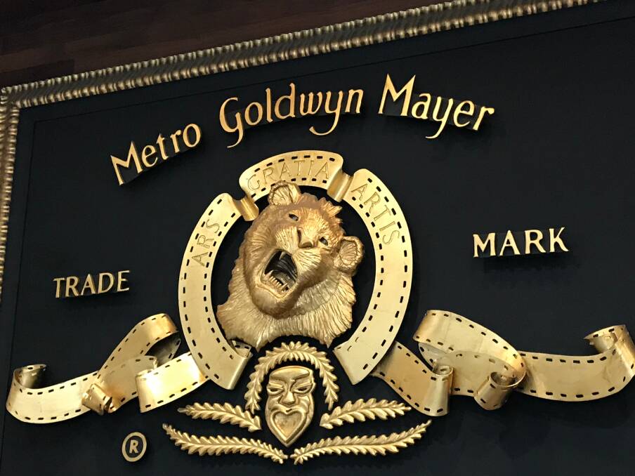 A depiction of the Metro Goldwyn Mayer logo. Picture: Shutterstock