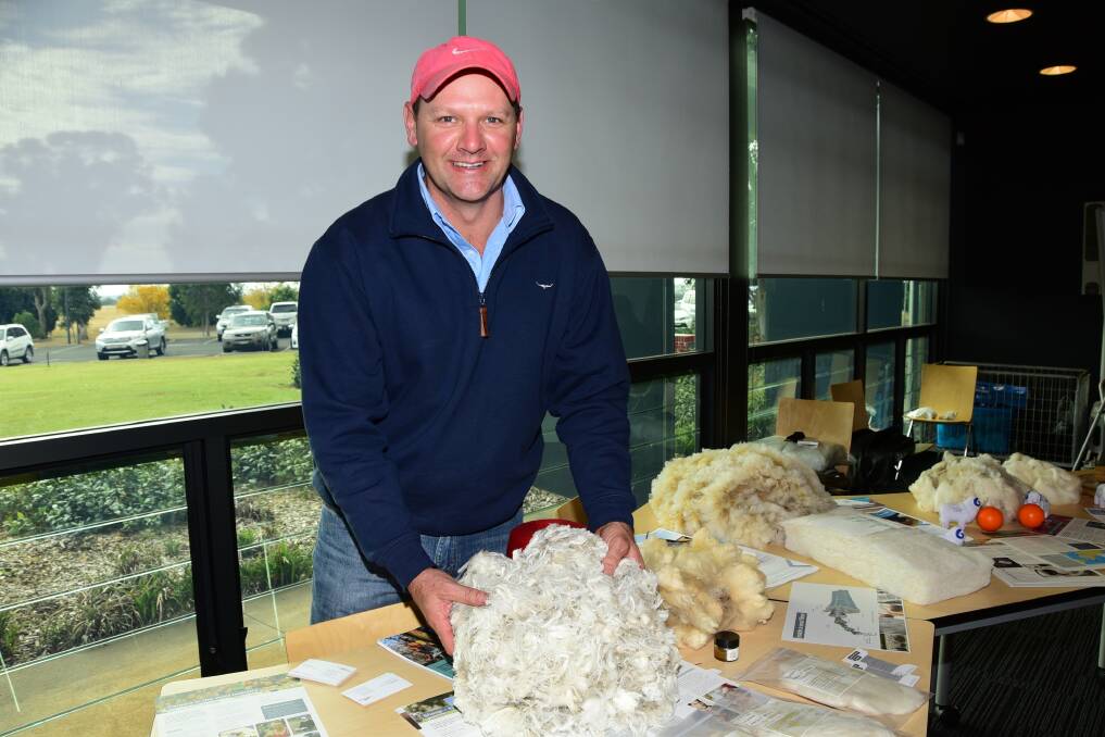 TAFE ON SHOW: John Cox from Extensive Ag and Wool Classing in 2017. An agriculture course was the most popular at the Dubbo TAFE campus last year.
