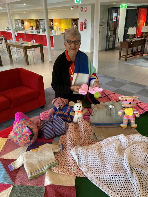 DONATIONS: Ronald McDonald House Orange volunteer Judy Reppen with a sample of the items which can be donated to the house. Photo: CONTRIBUTED