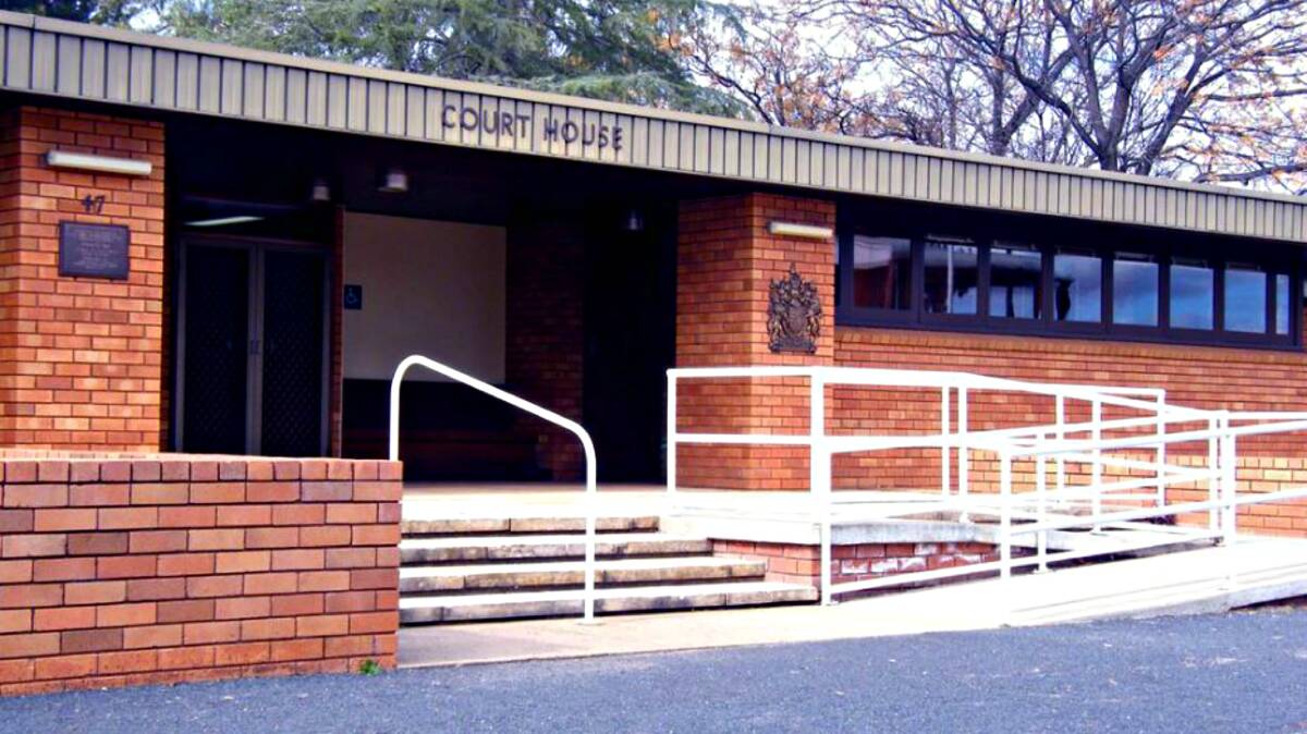 COURTROOM DRAMA: Narromine Local Court was the scene of the outburst. 