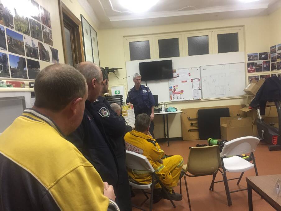 Members of the Narromine Fire and Rescue brigade and volunteers of the Narromine Rural Fire Service are coming together for training. Photo: CONTRIBUTED 