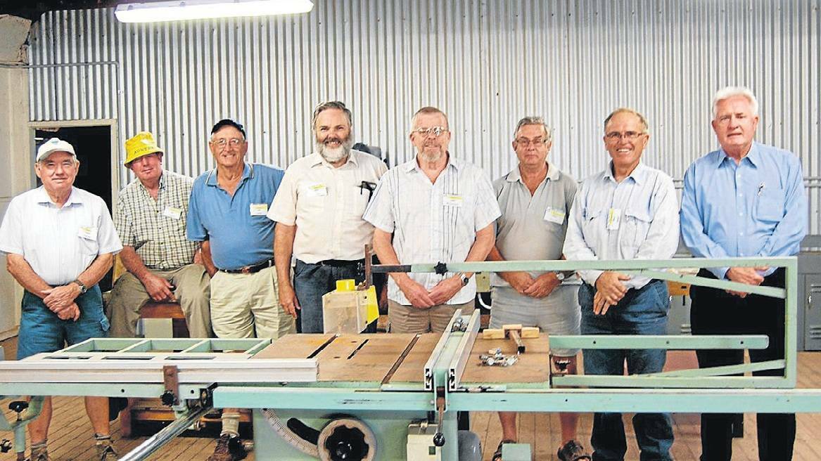 Men’s Shed generosity is flowing with drought barbeque