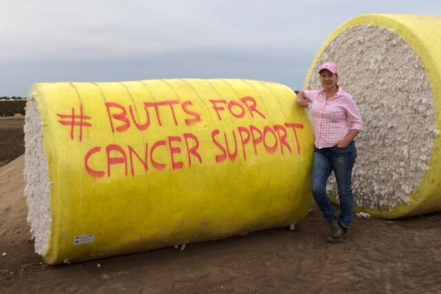 PAIN IN THE BUTT: Susannah Tuck is the driving force behind the 'butt drive' encouraging growers to donate their butts for cancer support. Photo: CONTRIBUTED