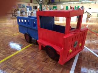 'The Big Red Truck' by the Orange Women's Shed. Photo: Contributed
