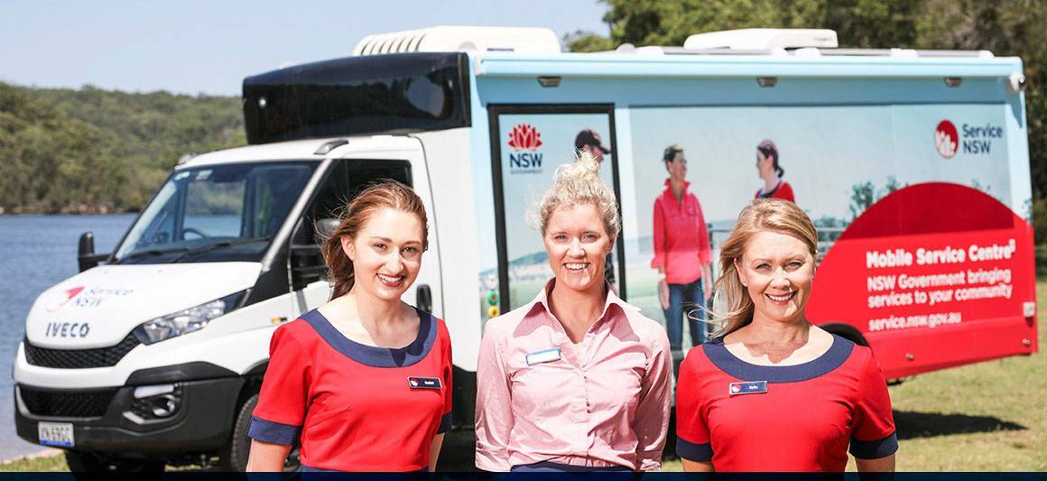 The mobile service centre is coming to the shire. 