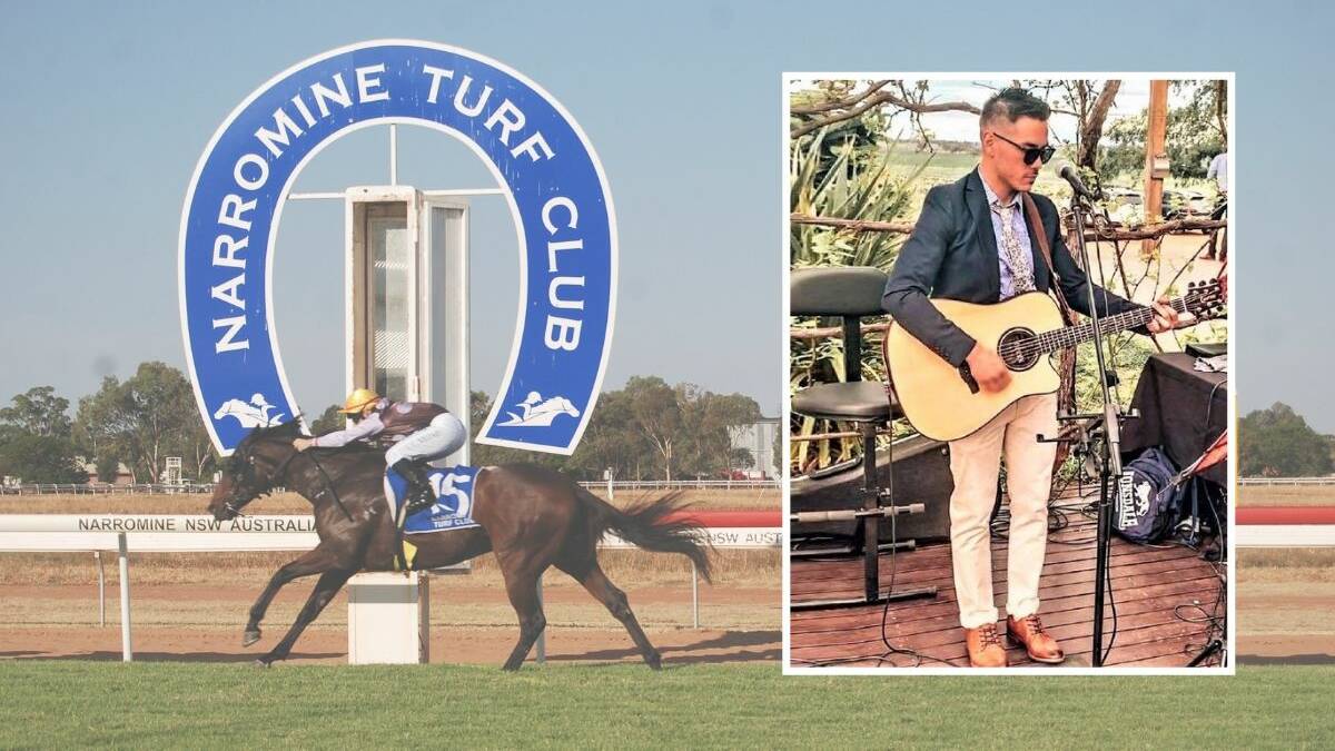 PLENTY FOR EVERYONE: Live entertainment at the Narromine Gold Cup will be provided by Sam Coon. Photo: Zaarkacha Marlan/File 