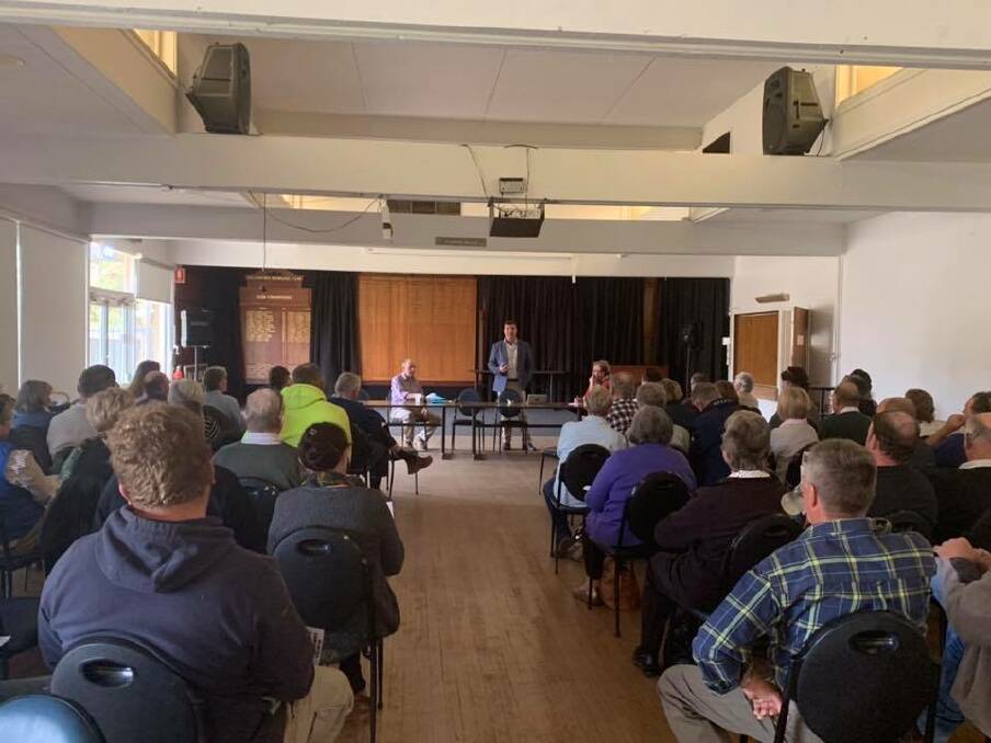 HEARING CONCERNS: Barwon MP Roy Butler has met with more than 60 affected landholders at a meeting in Gilgandra last month. Photo: CONTRIBUTED