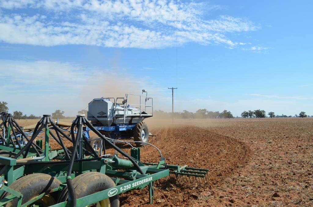 Machinery operators are advised to sow crops with care near the electricity network. Photo: CONTRIBUTED