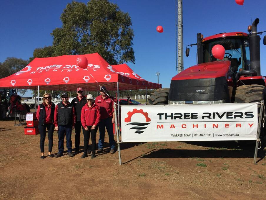 BACK AGAIN: Three Rivers Machinery are this year's Nyngan Ag Expo's major sponsors. Photo: AG EXPO FACEBOOK PAGE