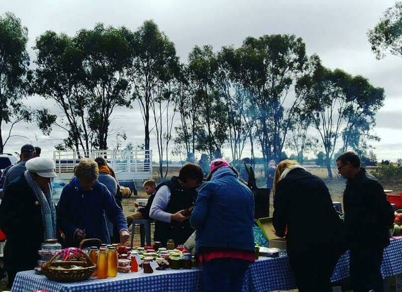 SUPPORT: The Mungery Hall morning tea and market day is back again this weekend. Photo: CONTRIBUTED