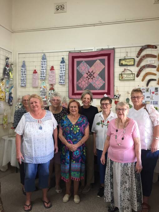 SUPPORT: The Mudigalang Craft Shop have supported the Narromine Cancer Support Group. Photo: CONTRIBUTED