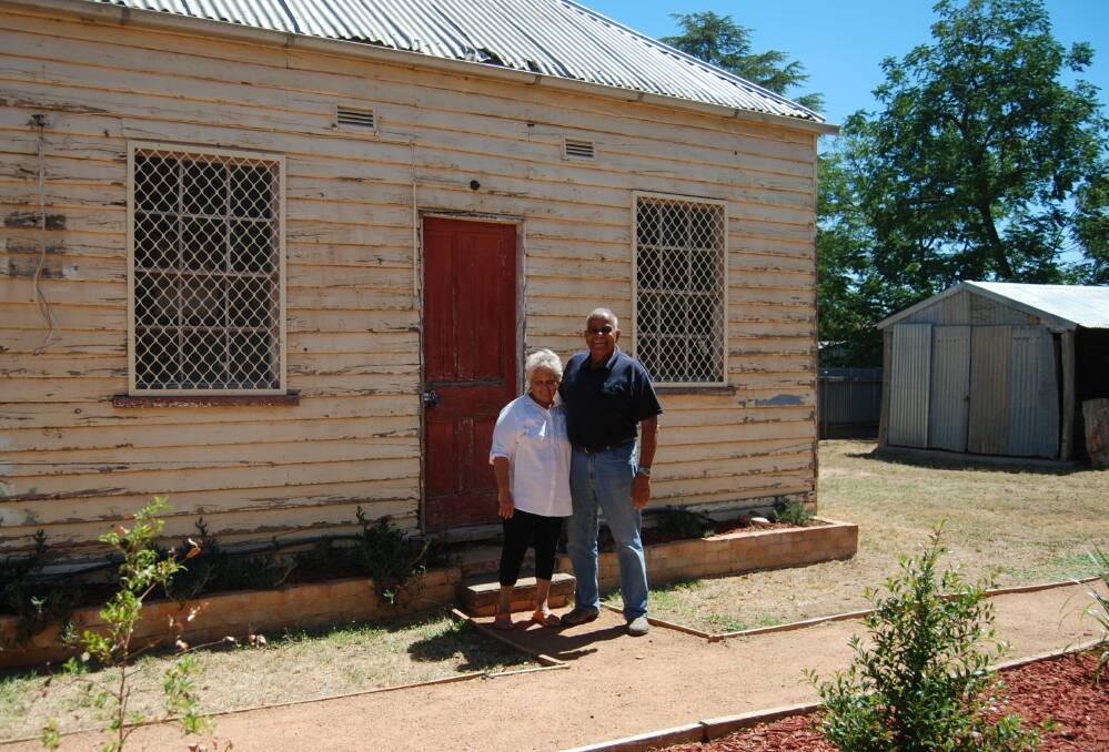 STAGING STORIES: Dick and Ruth Carney share the story of their lives and experiences as Aboriginal Australians in rural New South Wales. Photo: ZAARKACHA MARLAN