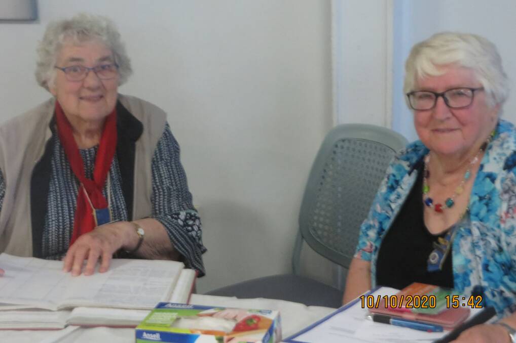 CONFERENCE: Brenda Carter from Narromine is the newly elected Group President and Margaret Gudgeon is returning Secretary. Photo: CONTRIBUTED