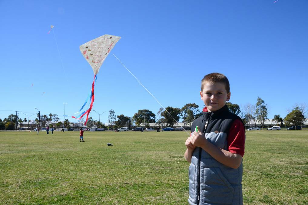 Let's go fly a kite up high in Trangie