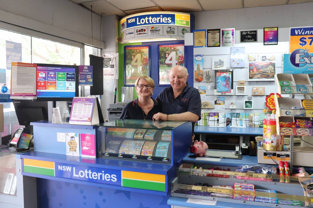 SELLING SHOP: Greg and Lorraine White are retiring from the Narromine Newsagency after 15 years of delivering news to the community. Photo: ZAARKACHA MARLAN