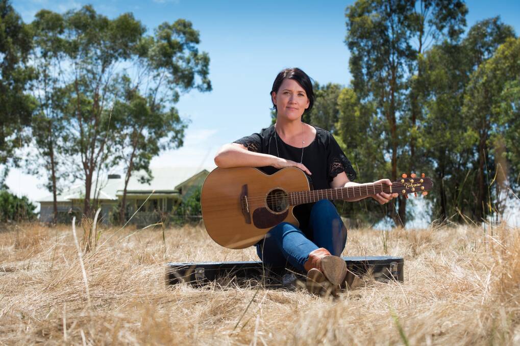 GO FOR IT: Acclaimed artist and currently Bowna-based Sara Storer has given students the thumbs up to use her Golden Guitar-nominated song Raindance.