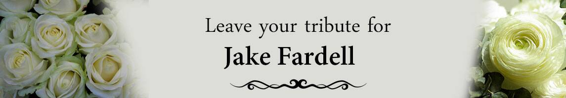 Condolences pour in for Jake Fardell