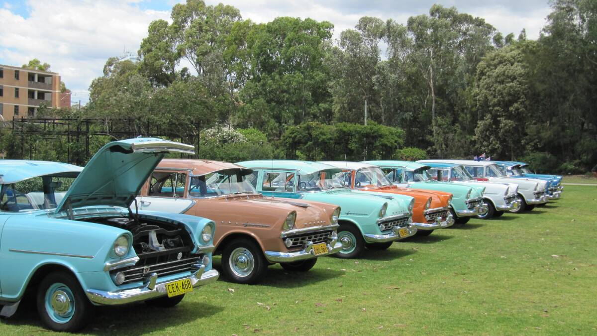 Left: Classic Holdens coming to Mudgee from all over Australia. Photo: Supplied.